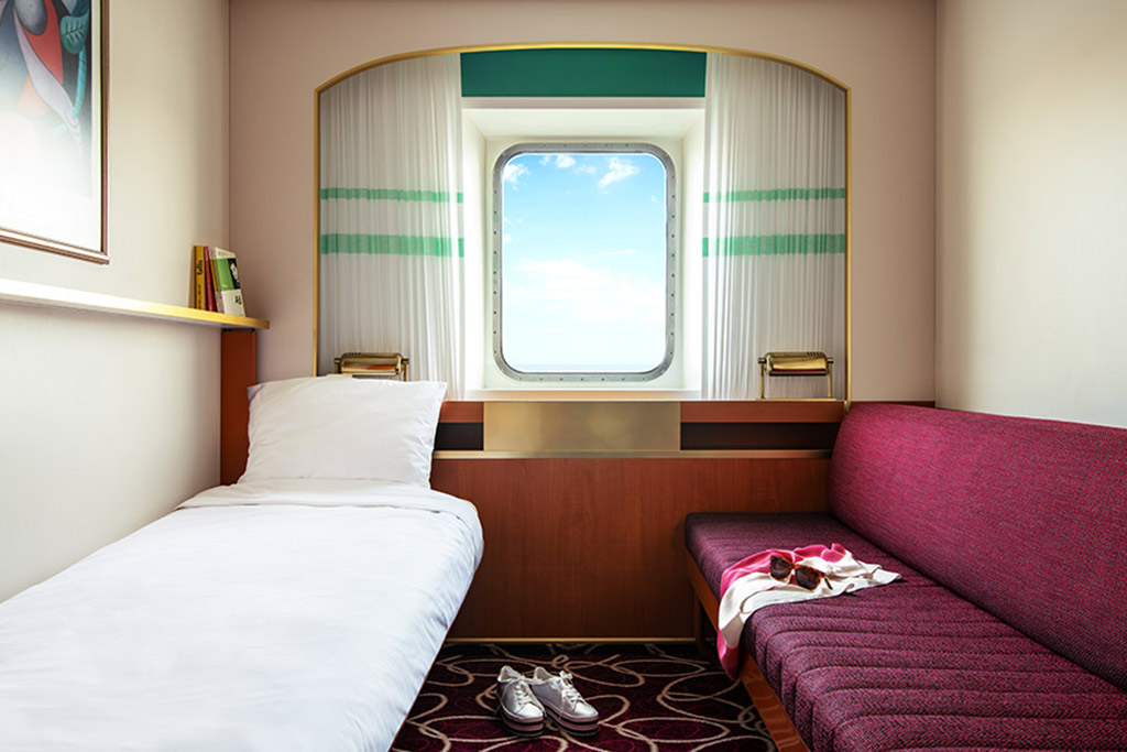 Zweibett-Außenkabine auf der MS Romantica nach Norwegen