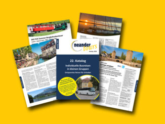 Neandertours Katalog 2025 Titelbild