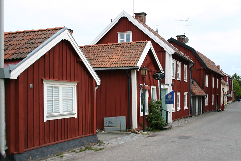 Rundreise Schweden: Typische Schweden-Häuser