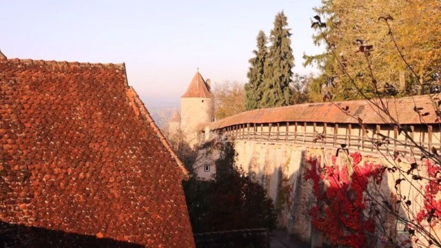 Rothenburg ob der Tauber Morgenspaziergang