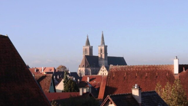 Rothenburg ob der Tauber Morgenspaziergang