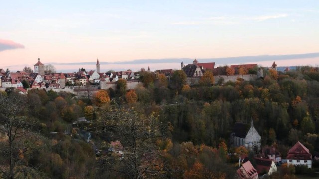 Rothenburg ob der Tauber Abendspaziergang