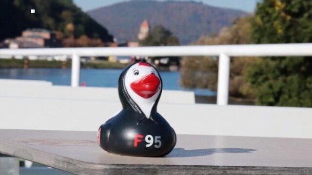 Rothenburg ob der Tauber auch die Fortuna Ente ist dabei