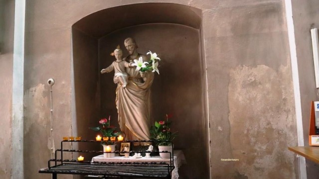 Rothenburg ob der Tauber Besuch der Kirche vor der Rückfahrt