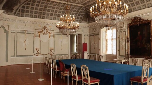 Rothenburg ob der Tauber der Saal